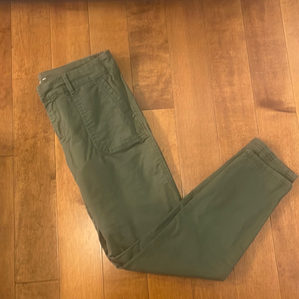 Olive pixie old navy pants